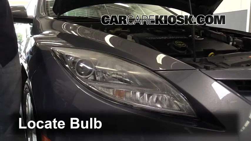 2010 Mazda 6 S 3.7L V6 Lights Daytime Running Light (replace bulb)